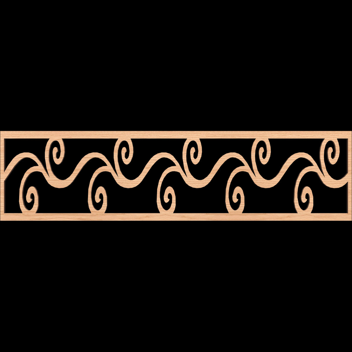 Tilden Fretwork Moulding - Decorative Wood Trim for Home & Furniture DIY Projects | Perfect for Crown Molding, Wall Paneling & Cabinet Accents