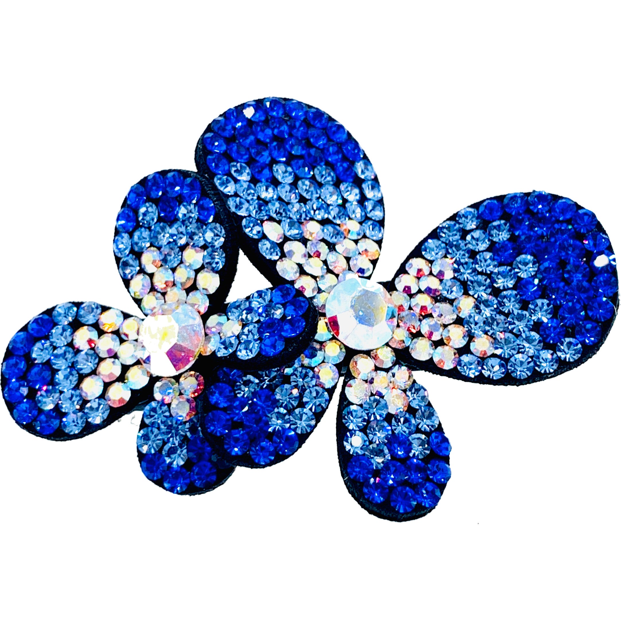 Elegant Laurel Butterfly Hair Clip with Swarovski Crystals - Perfect for Weddings, Parties & Special Occasions
