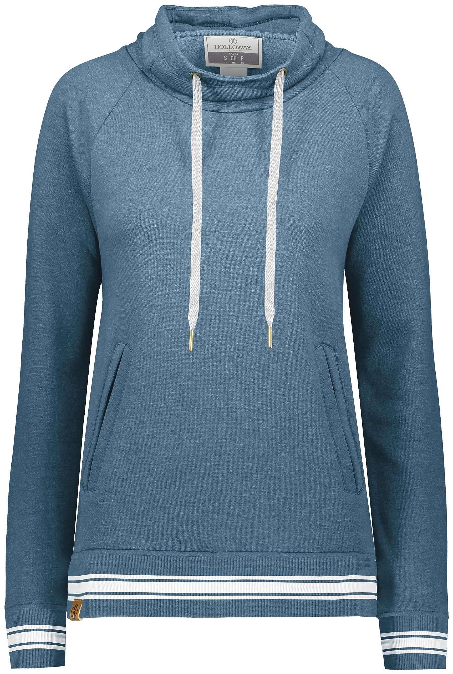 Holloway Women's All-American Funnel Neck Pullover Sweater - Cozy Casual Knit Top for Fall & Winter, Perfect for Office, Outings and Layering