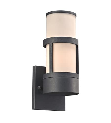 Qubert Bronze Outdoor Wall Light - Weather-Resistant Exterior Sconce for Porch, Patio & Garden Lighting | Durable Metal Fixture with Elegant Finish