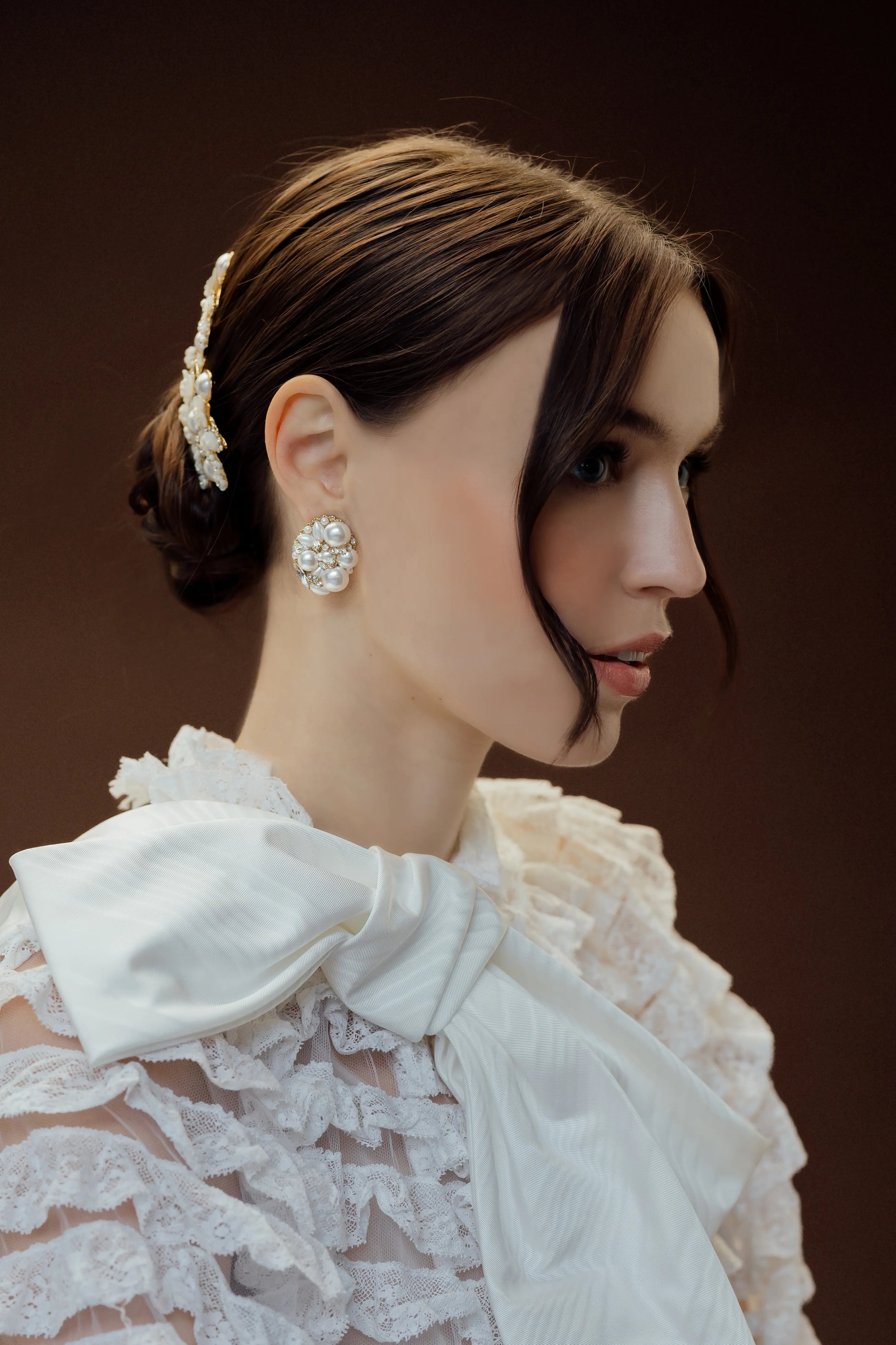 Poesia Earrings - Elegant Gold Plated Dangle Earrings for Women | Perfect for Parties, Weddings & Everyday Wear