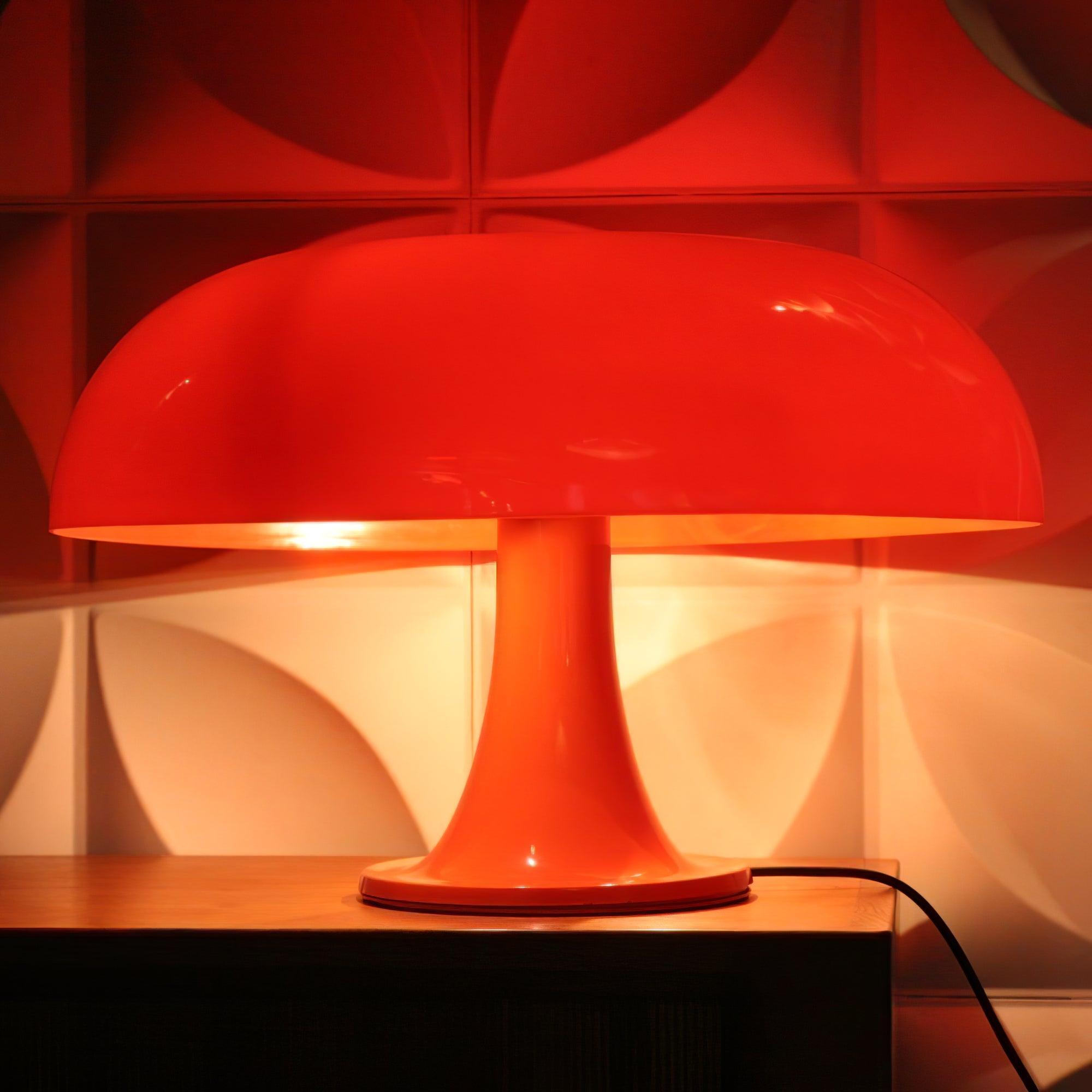 Playful Mushroom Table Lamp - Cute Night Light for Kids Room, Nursery & Bedroom Decor - Perfect for Bedside, Study Desk & Cozy Reading Nook