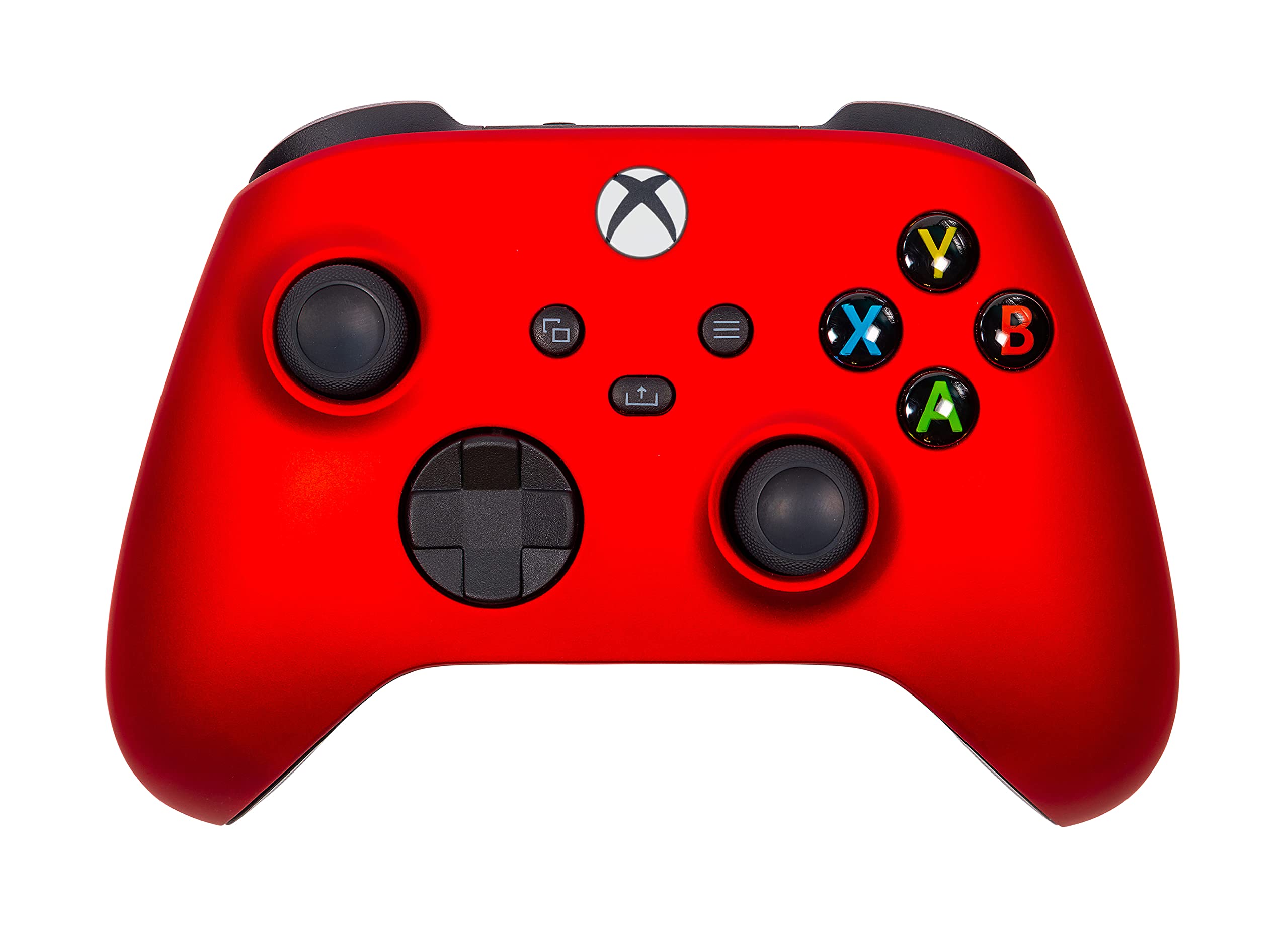 Xbox One Series X/S Custom Soft Touch Controller - Enhanced Grip, Metallic Red Finish | Compatible with Xbox One, Series X & S | Perfect for Gaming, Streaming & Long Play Sessions