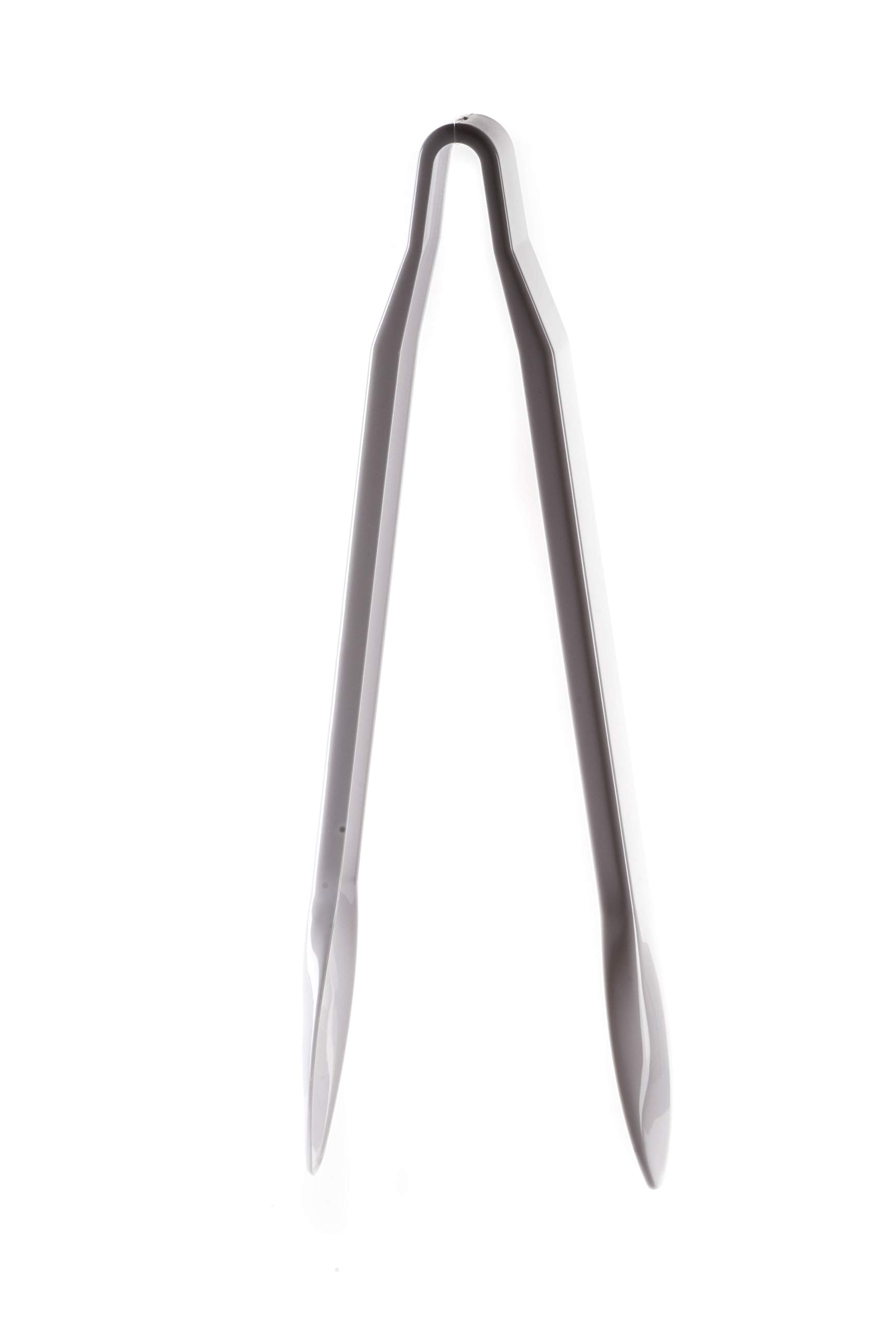 192-Pack Heavy Duty 12-Inch White Plastic Serving Tongs - Disposable High Heat Resistant Salad Tongs for Catering, Buffets, BBQ, Ice, Hot & Cold Foods - Perfect for Restaurants, Bakeries, Parties & Home Use
