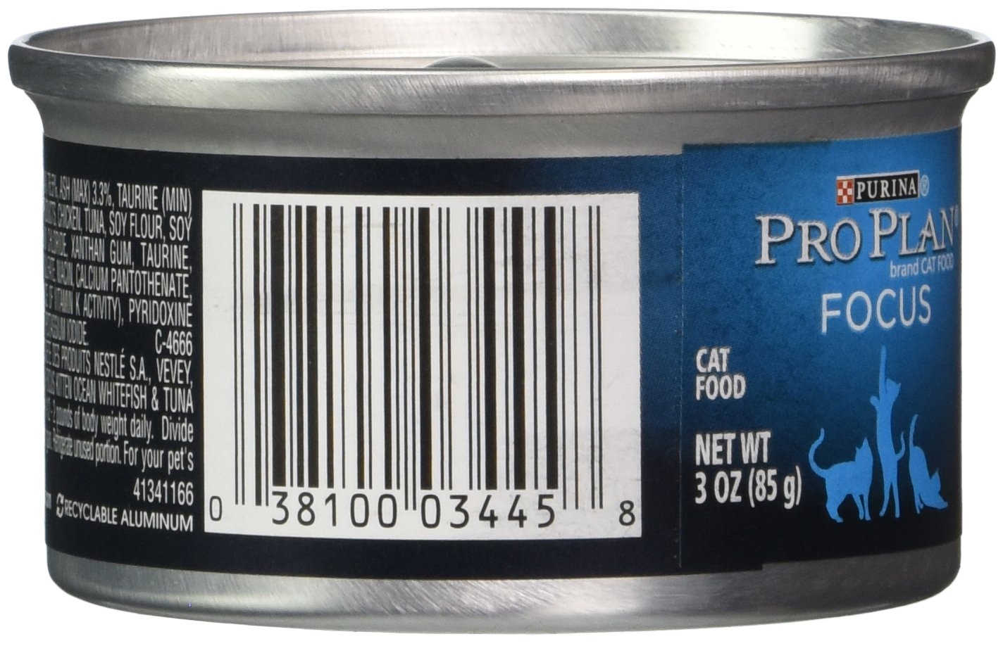 Purina Pro Plan Kitten Food - Ocean Whitefish & Tuna Recipe in Gravy, 3oz Canned Wet Cat Food - High Protein for Growth & Development - Perfect for Weaning Kittens & Picky Eaters