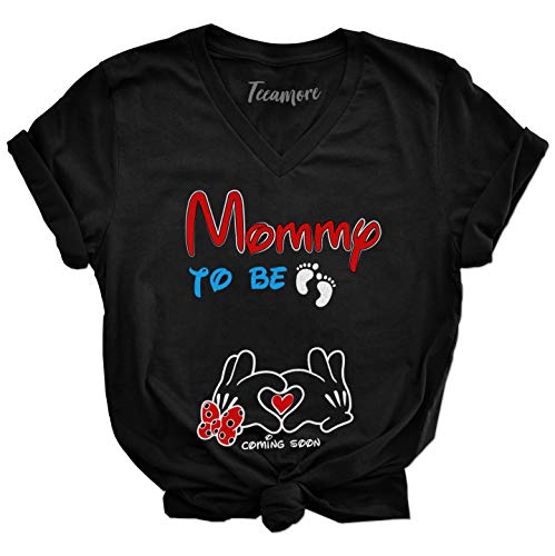 Womens V Neck - Black