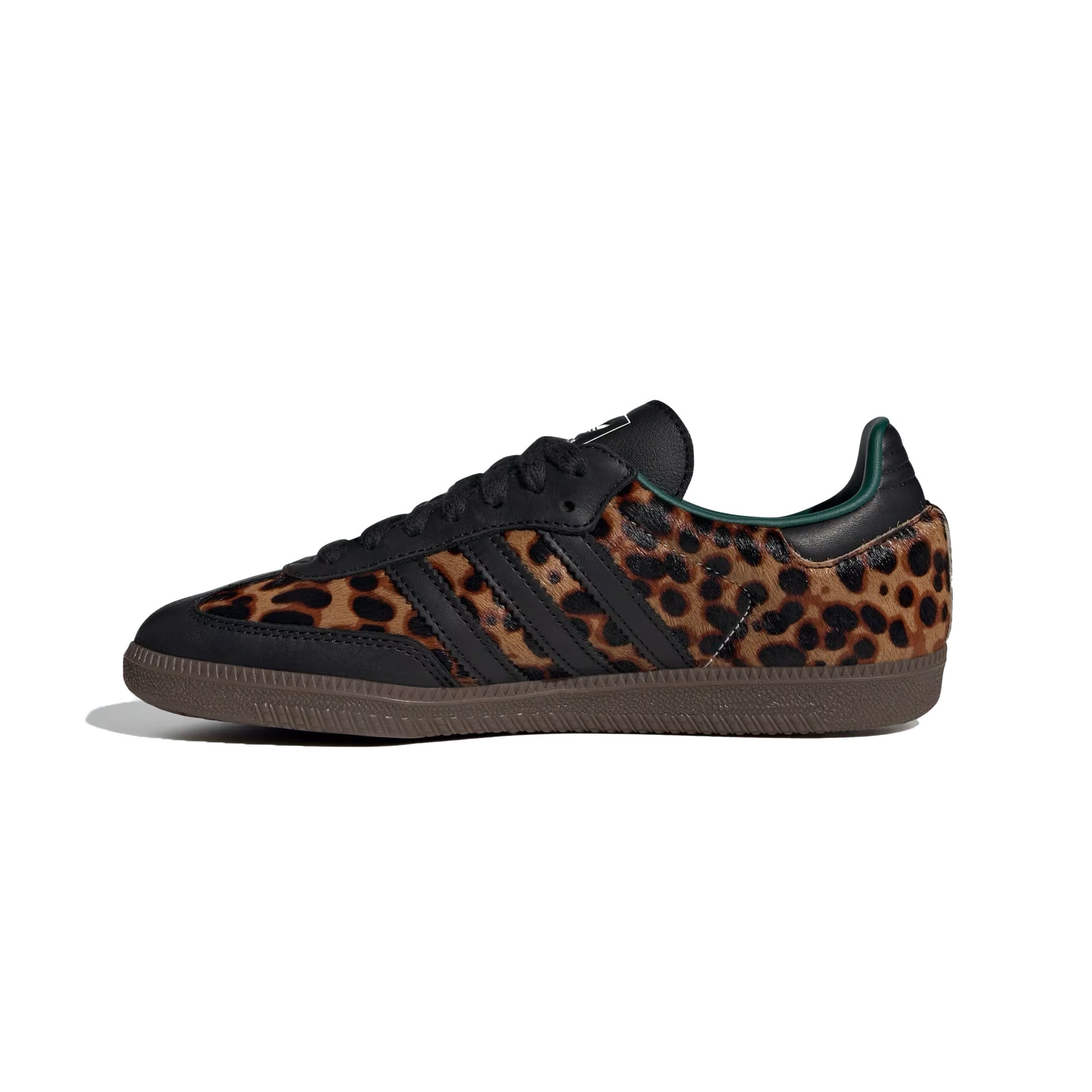 Adidas Samba OG 'Black Green Leopard' Women's Sneakers (2025) - Classic Comfort for Casual Wear, Street Style & Everyday Fashion