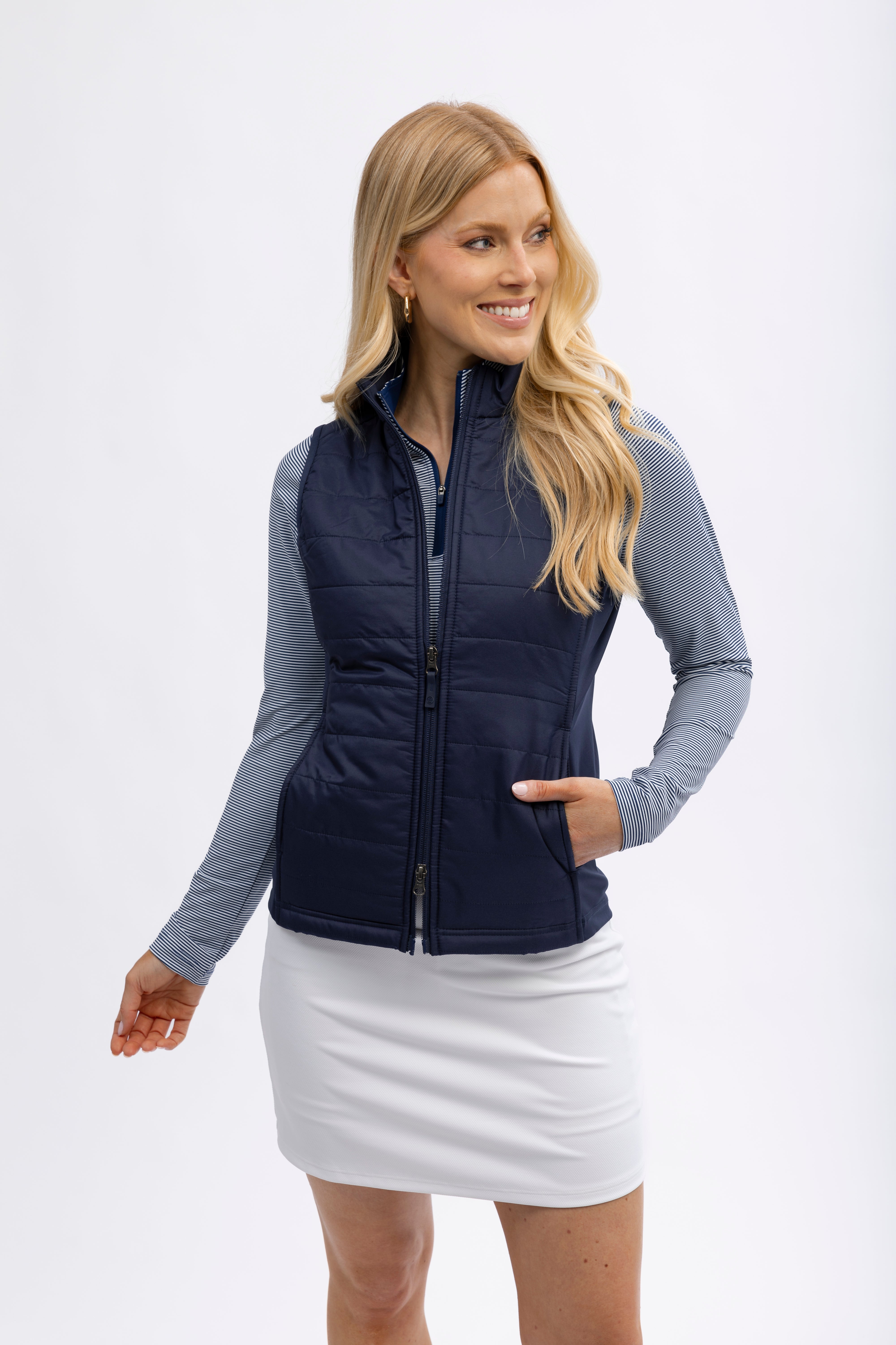 Women's Fusion II Vest - Lightweight Puffer Vest for Outdoor Activities, Hiking & Travel | Water-Resistant & Warm Winter Jacket for Women