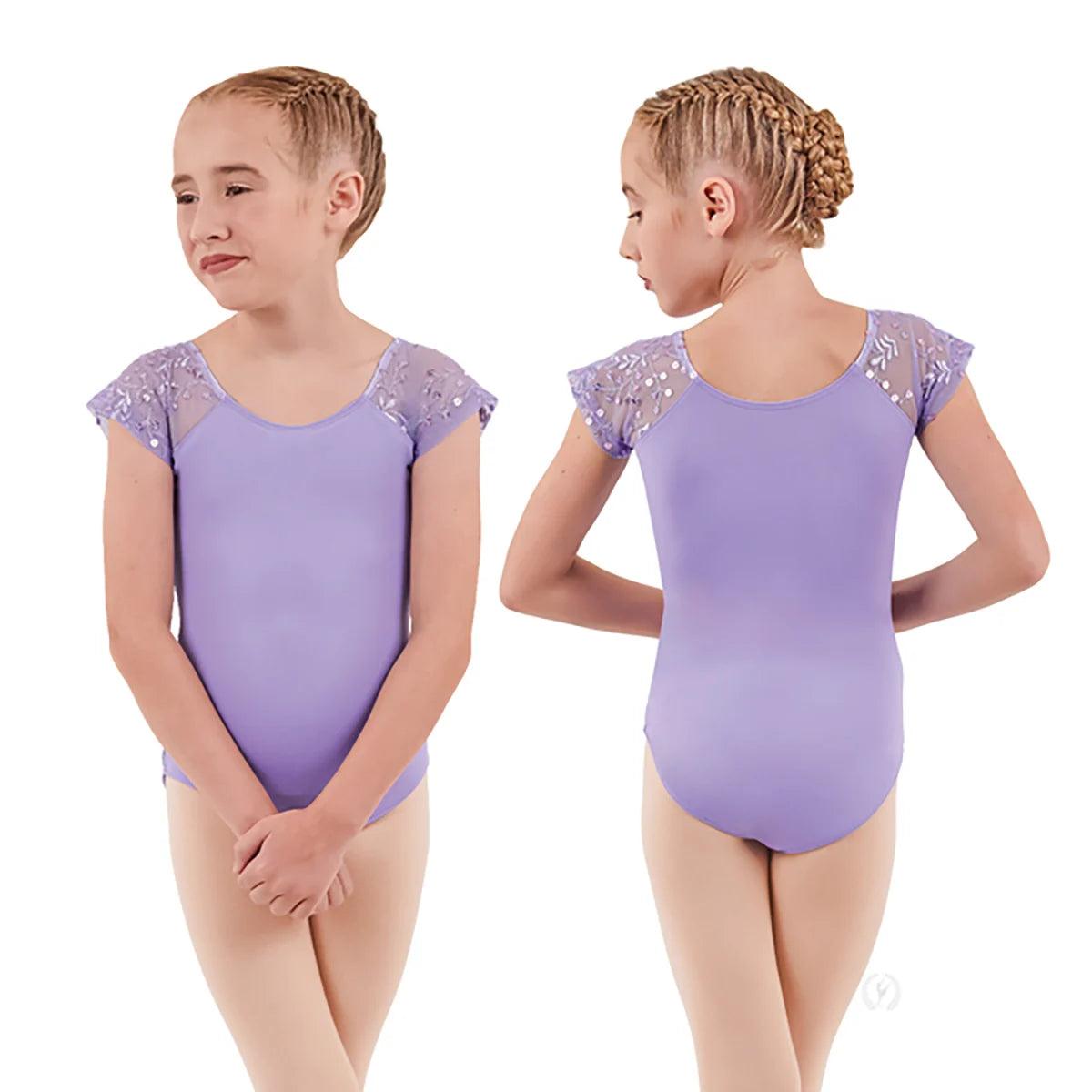 Eurotard Child Enchanted Dreams Cap Sleeve Leotard - Ballet Dancewear for Girls, Toddler Gymnastics Outfit, Princess Costume for Recitals & Performances