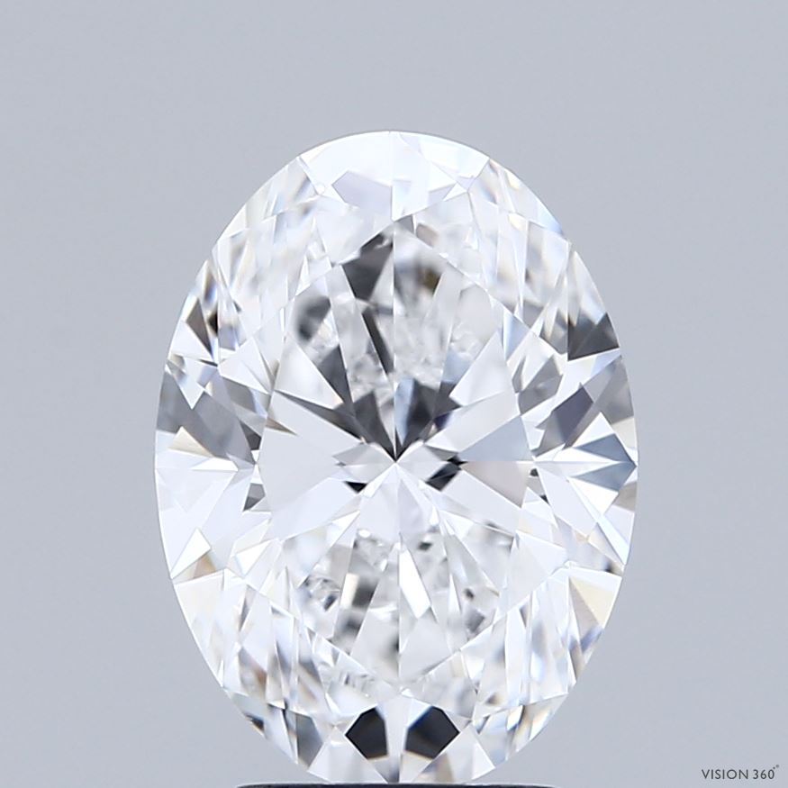 3.01 Carat Oval Lab Grown Diamond - GIA Certified, D Color, VVS1 Clarity | Perfect for Engagement Rings, Wedding Bands & Anniversary Jewelry