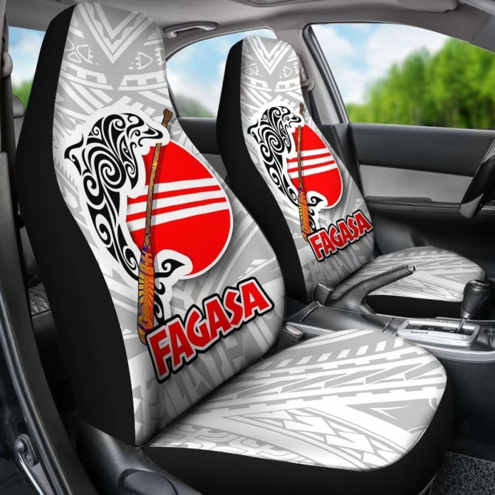 Premium American Samoa Polynesian Car Seat Covers - Authentic Fagasa Design 105905 | Durable & Stylish for SUVs, Trucks & Sedans | Perfect for Travel, Commuting & Cultural Enthusiasts