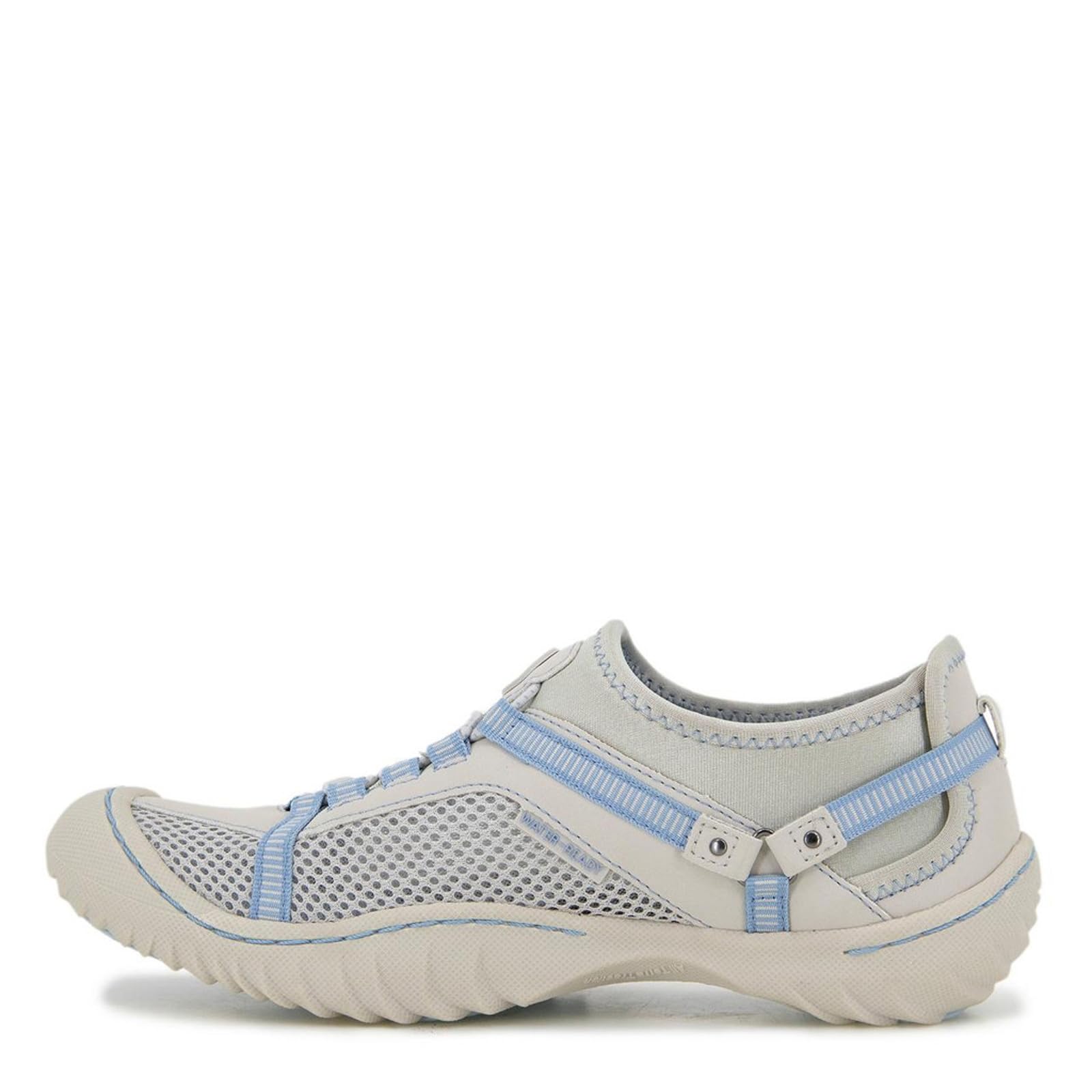 JBU Tahoe Water Ready Women's Outdoor Comfort Closed Toe Slip On Water Shoes for Beach, Pool, and Kayaking