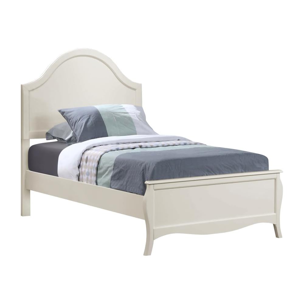 Coaster 400561T-CO Twin Size Dominique Youth Bed with White Finish - Perfect for Kids' Bedrooms, Guest Rooms & Small Spaces