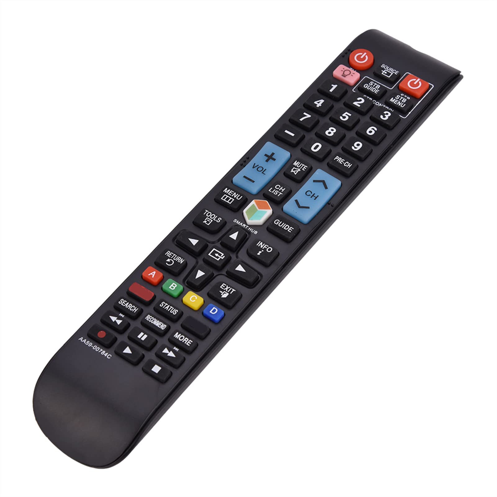 Universal Smart TV Remote Control Replacement for Samsung AA59-00784C/AA59-00784B/BN59-011798 - Compatible with LCD LED Smart TVs - Perfect for Living Room, Bedroom & Home Theater Setup