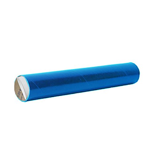 JAM PAPER Mailing Tubes 2x24 Inches - 50 Pack Blue Cardboard Shipping Tubes for Posters, Artwork, Blueprints & Documents - Secure Mailing & Storage Solution