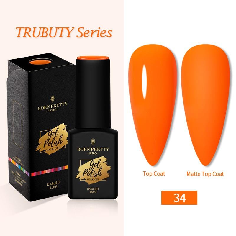Trubuty Series Gel Polish 15ml - Long Lasting Nail Polish Kit for Salon & Home Manicure - Perfect for Nail Art, DIY Nails, and Professional Use