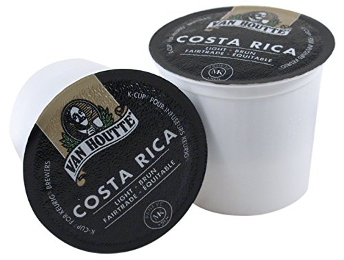 Van Houtte Costa Rica Coffee K-Cups for Keurig - 36 Count Single Serve Pods - Medium Roast, 100% Arabica - Perfect for Home, Office & Breakfast