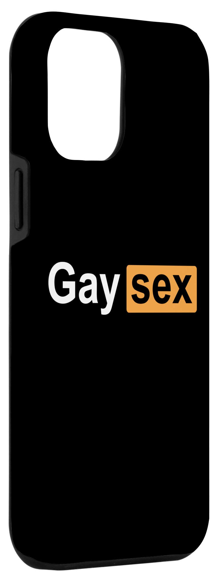 iPhone 12 Pro Max Case - LGBTQ Pride Design with Humorous Quote - Perfect Gift for Gay Friends & Allies - Durable Protective Phone Cover for Work, Travel & Daily Use