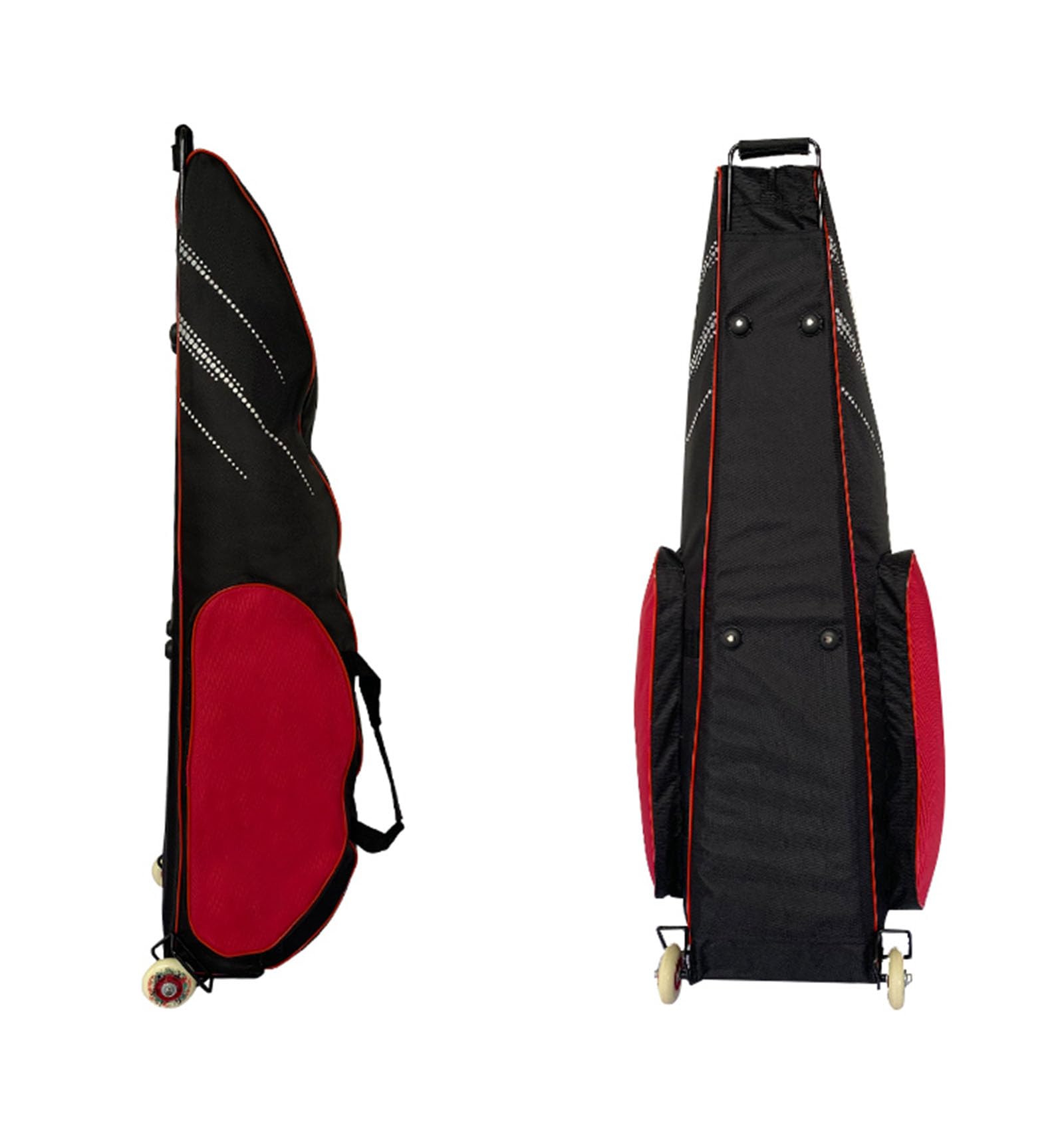TBQATNTS Fencing Sword Bag - Waterproof 1680D Oxford Cloth Wheeled Durable Fencing Equipment Carrier for Sabre, Epee & Foil - Perfect for Tournaments, Training & Travel