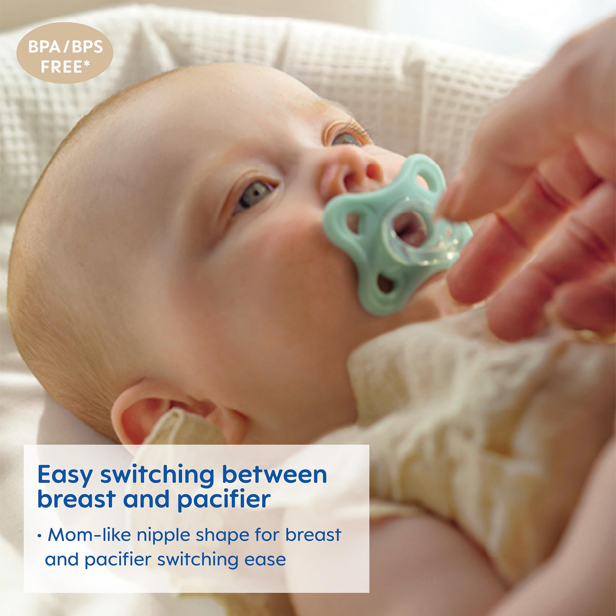 **MAM Comfort Baby Pacifiers – BPA-Free, Lightweight One-Piece Silicone Binky for Newborns 3-12 Months | Easy to Clean, Ideal for Breastfed Babies | Includes Sterilizer Case, 2-Pack | Perfect for Soothing, Travel & Daily Use**