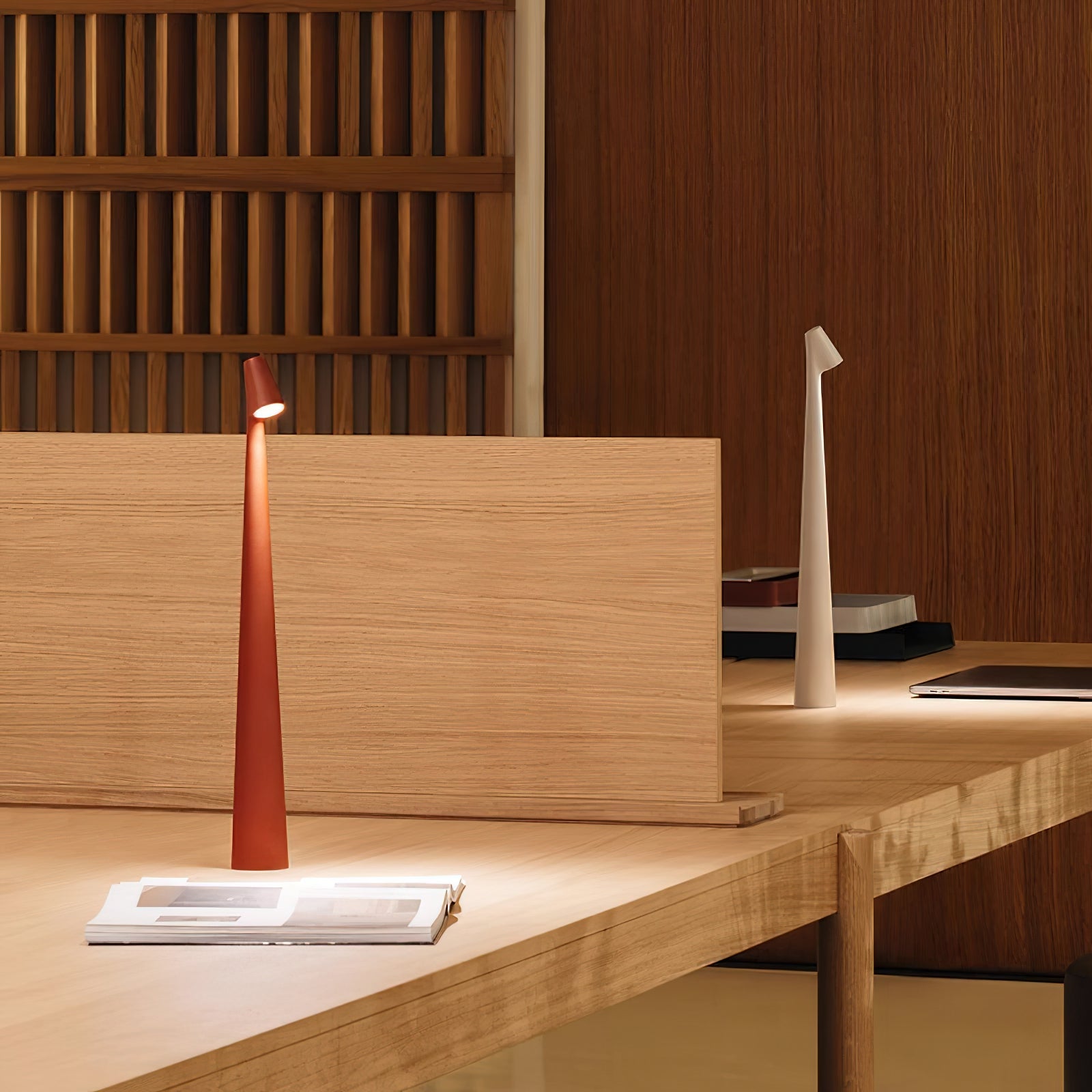 Stylish Africa-Inspired Portable Table Lamp - Handcrafted Wooden Design with USB Charging for Bedroom, Living Room & Office Decor