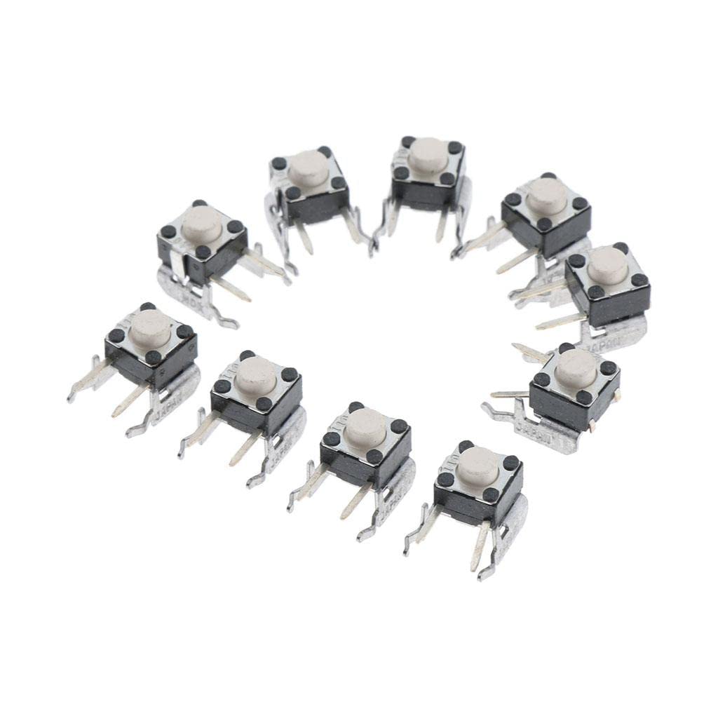 Original Title: Shiwaki Per Microsoft Xbox 360 One Controller LB / RB Pulsanti Interruttori Tattili Interruttore - Bianca   Optimized Title: Shiwaki Replacement LB RB Tactile Switch Buttons for Microsoft Xbox 360 & One Controller - White | Perfect for Gaming & DIY Repairs