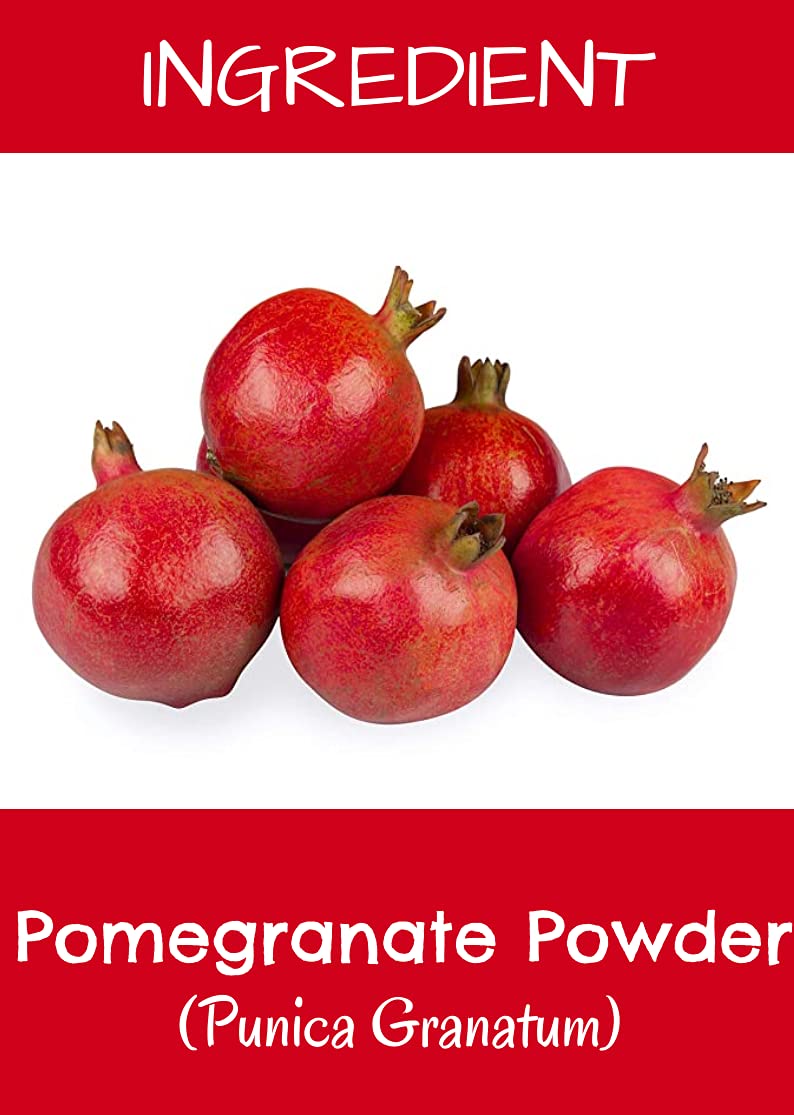 MR Ayurveda Organic Pomegranate Peel Powder for Face, Skin & Hair Care - 100% Natural, No Added Chemicals, 200g (Pack of 2) | Brightening Facial Mask, Exfoliating Scrub & Hair Growth Treatment