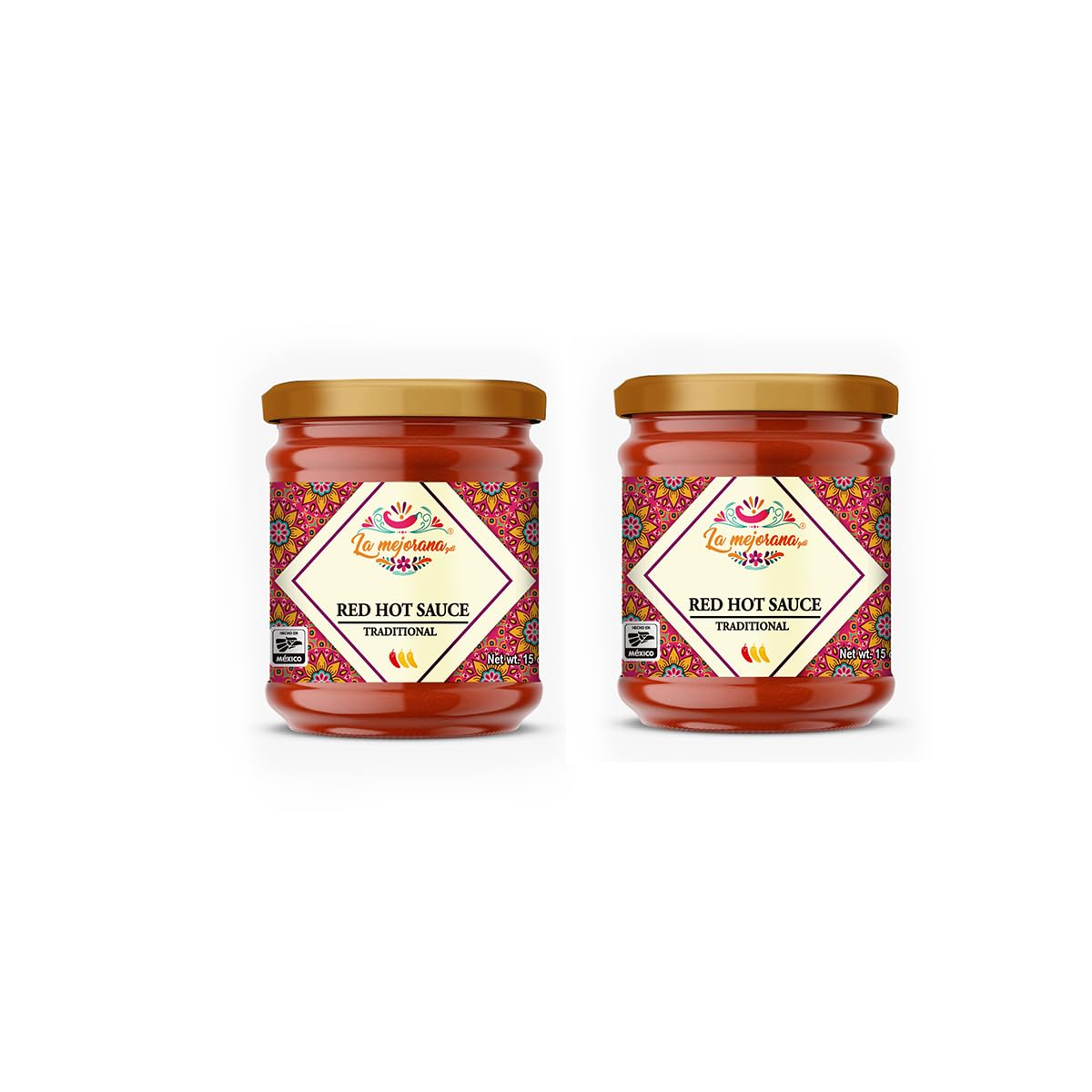 Authentic Jalisco Style Chilaquiles Sauce - Spicy Tomato Hot Sauce - 100% Natural & Preservative-Free - Traditional Mexican Recipe - 16oz (2 Pack) - Perfect for Tacos, Enchiladas & Breakfast Dishes