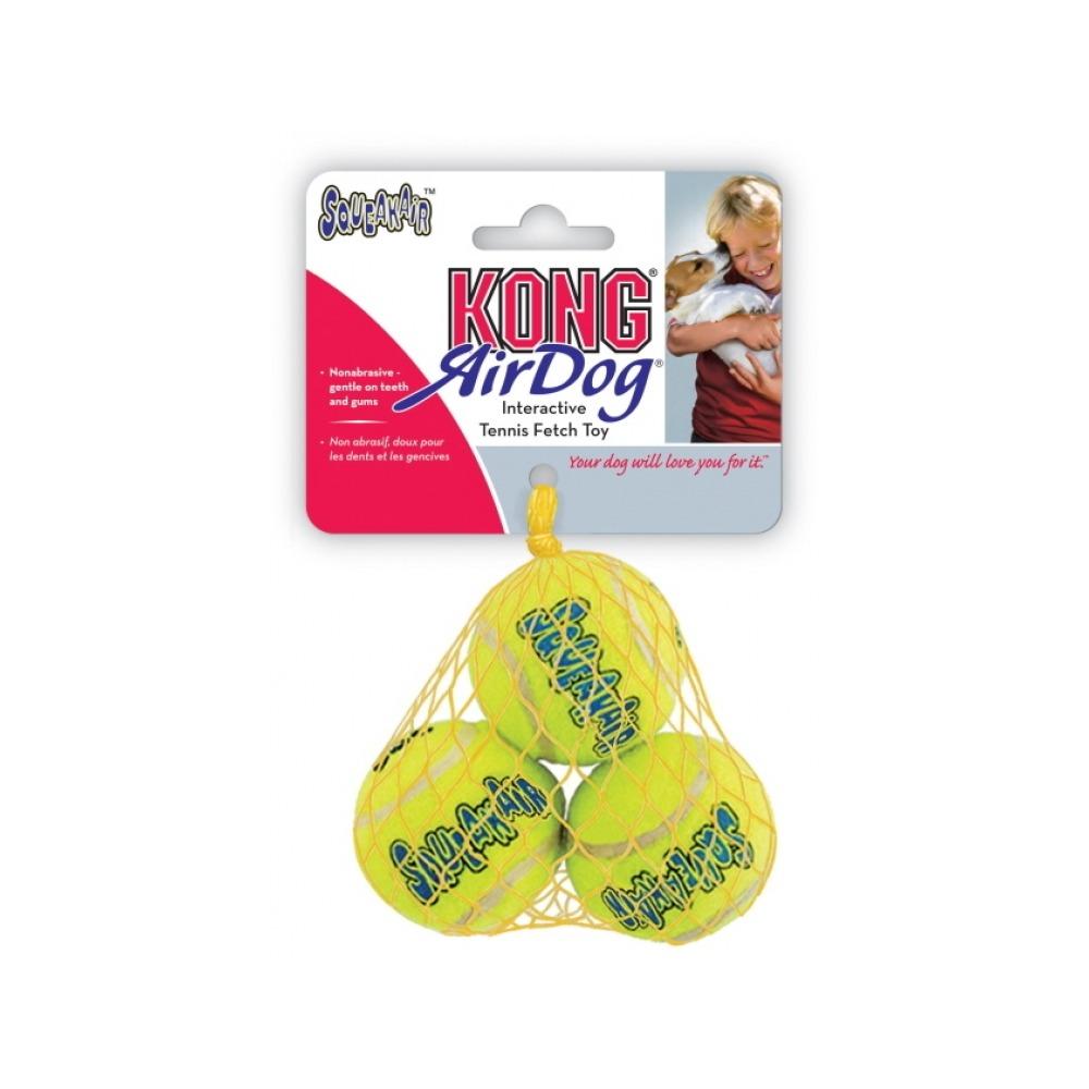 SqueakAir Interactive Dog Ball Toy - Durable Chew-Proof Fetch Toy for Small & Large Dogs - Perfect for Indoor & Outdoor Play, Training & Exercise