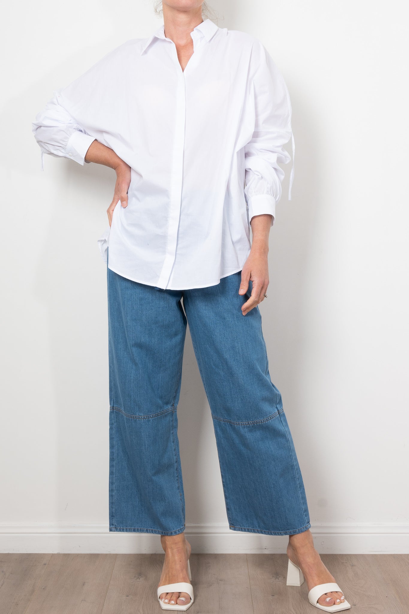 M.A. Dainty Slider Shirt - Women's Stylish Button Down Blouse for Work & Casual Wear | Perfect for Office, Date Night & Everyday Outfits