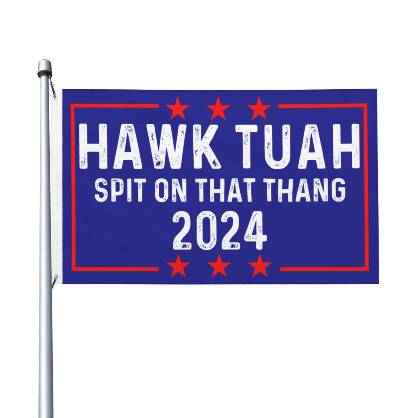 **Hawk Tush Flag 3x5 Ft - Double Sided Vintage Wall Decor & Tapestry - Perfect for Room, Dorm, or Outdoor Party Decorations**