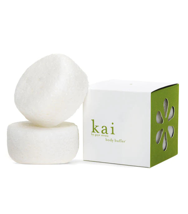 Kai Body Buffer K2023 - Exfoliating Body Scrubber for Smooth Skin - Perfect for Shower, Spa & At-Home Skincare Routine