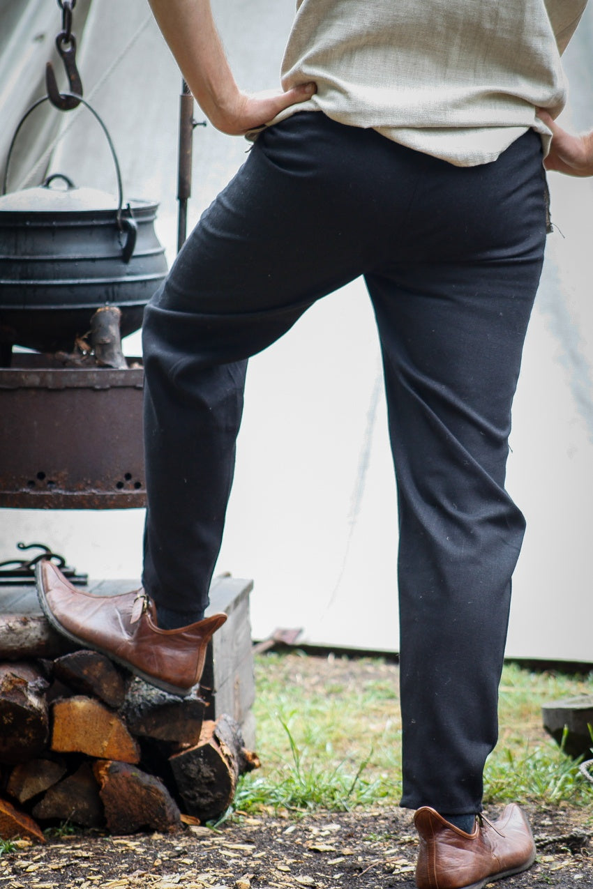 Rubus Black Pants for Men - Stylish & Comfortable Casual Trousers for Everyday Wear, Office, and Outdoor Activities