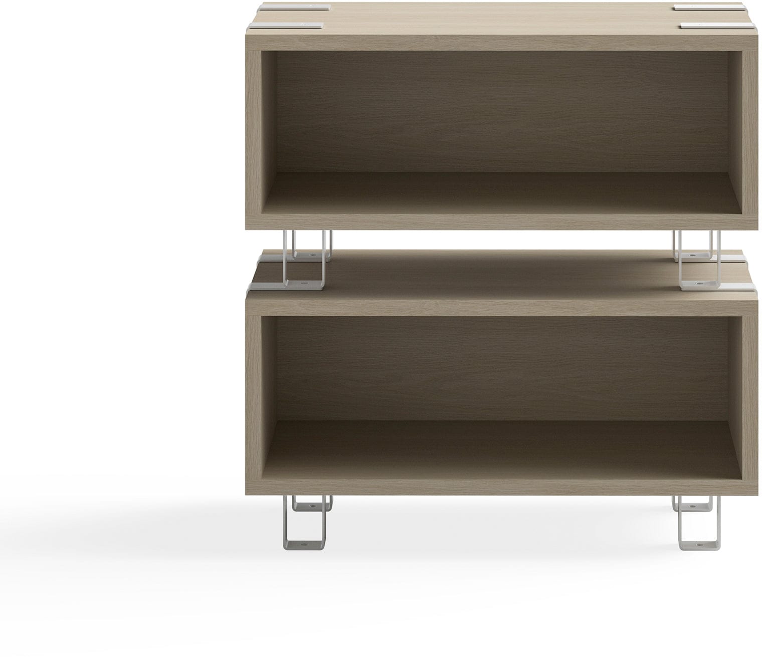 Safco Ready™ Home Office Stackable Storage Organizer - 12.25 Inch Height (5510WHNA) - Perfect for Desk Organization & Small Space Storage Solutions