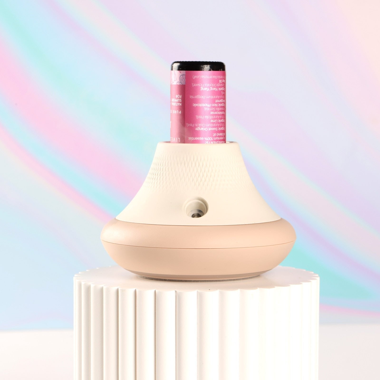 Premium Aroma Essential Oil Diffuser - Waterless Ultrasonic Cool Mist Humidifier for Home, Office, Yoga & Spa Relaxation