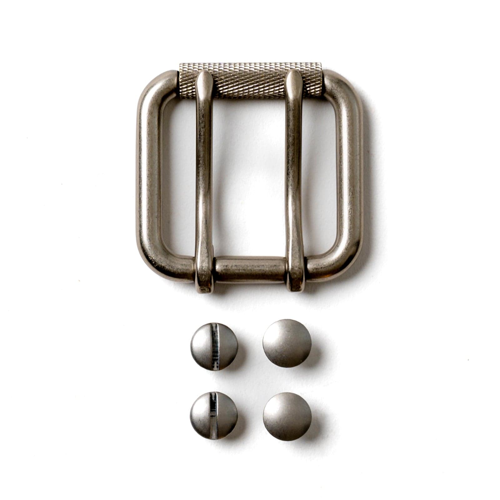 1.5 Inch Double Prong Buckle Kit - Heavy Duty Metal Buckles for Belts, Straps & DIY Projects - Perfect for Leathercraft, Dog Collars, Bags & Outdoor Gear