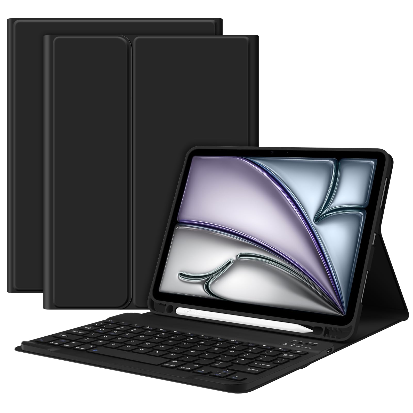 GOKOCO Detachable Bluetooth Keyboard Case for iPad Air 11