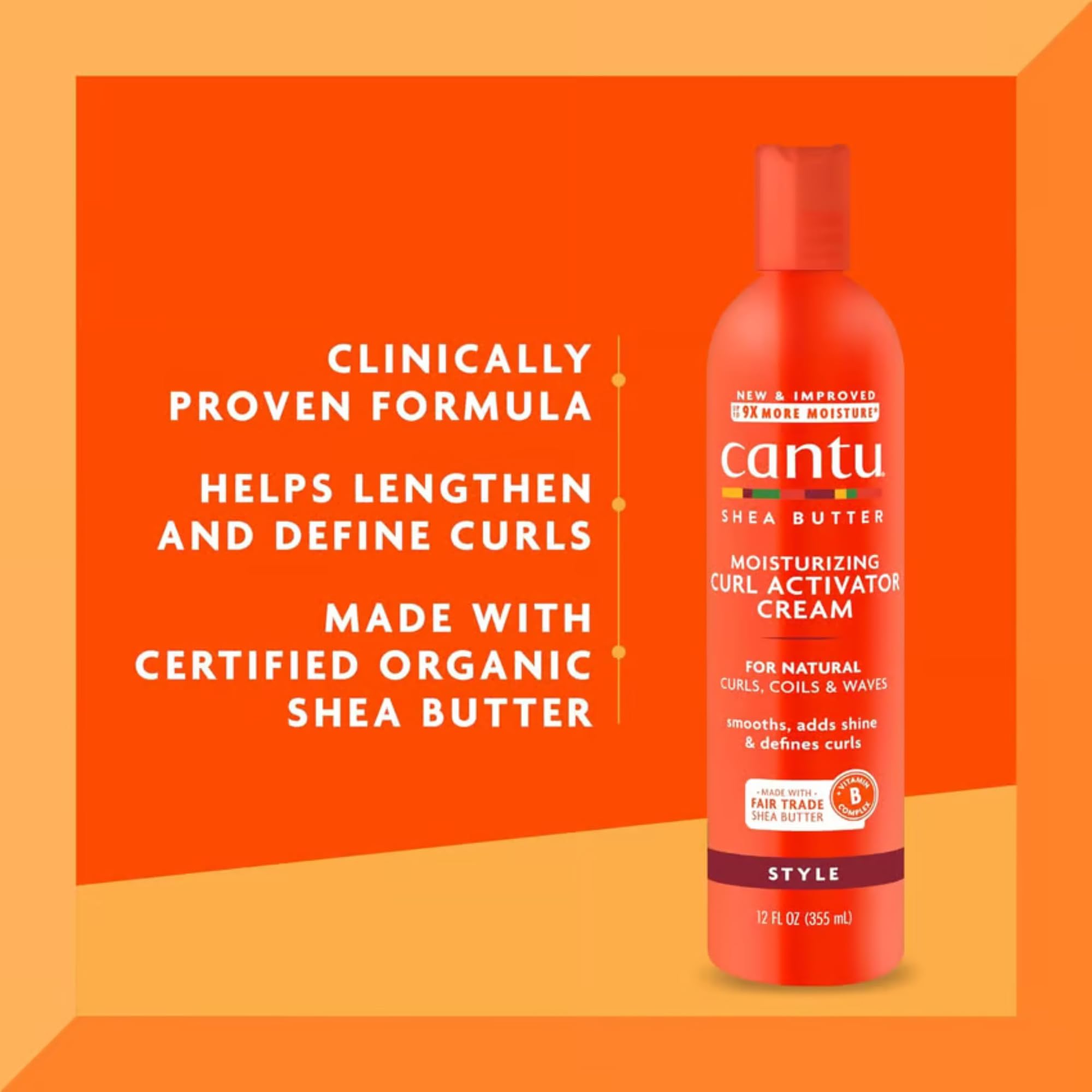 **Cantu Shea Butter Comeback Curl Next Day Revitalizer, Curl Activator Cream & Coconut Curling Cream Set (3-Pack) – Hydrating Hair Care for Curly, Coily & Wavy Hair – Perfect for Daily Styling & Frizz Control**
