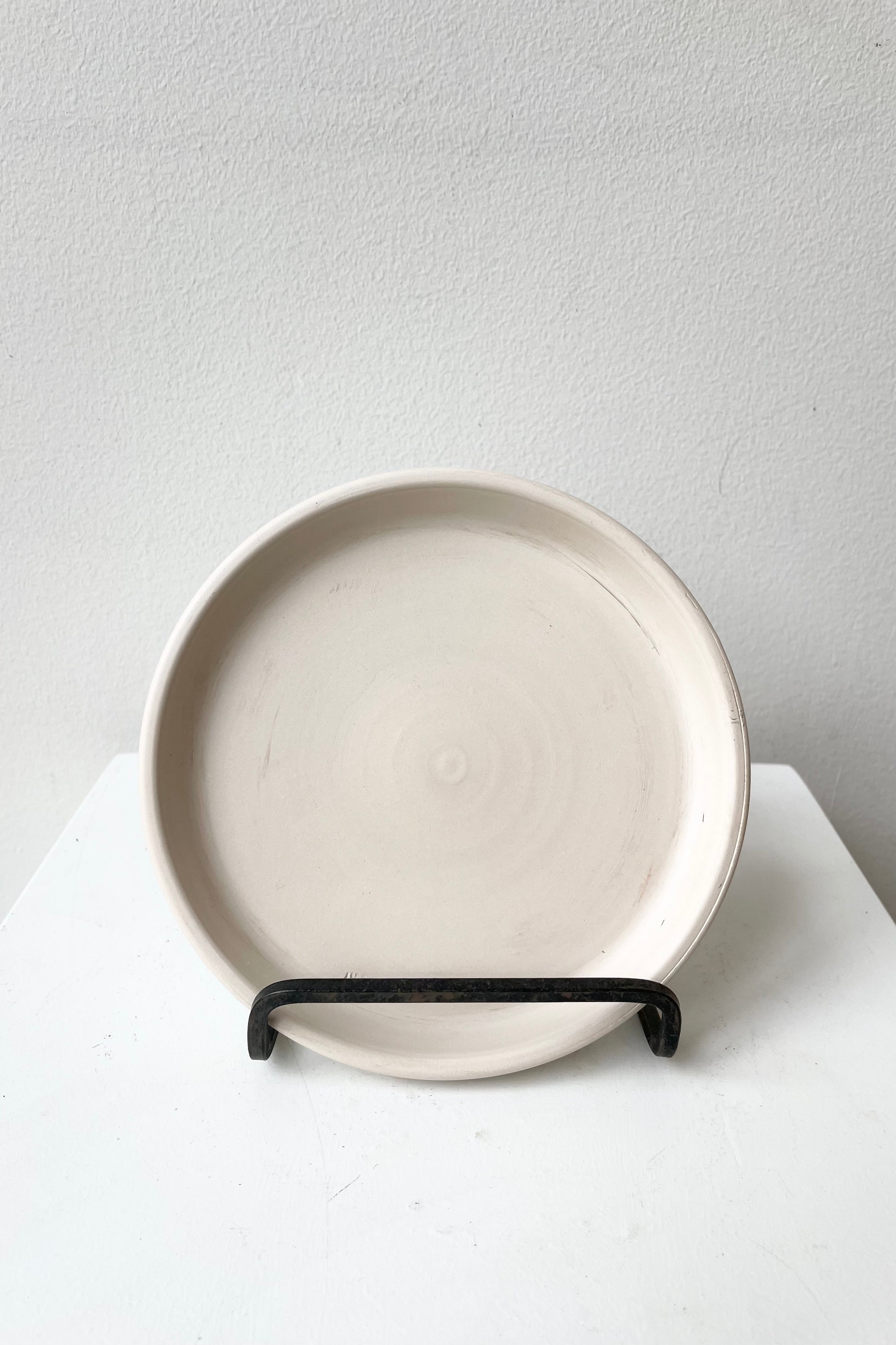 Granite Clay Saucer for Plants - 4 Inch Perfect Fit for Succulents, Bonsai & Indoor Gardening