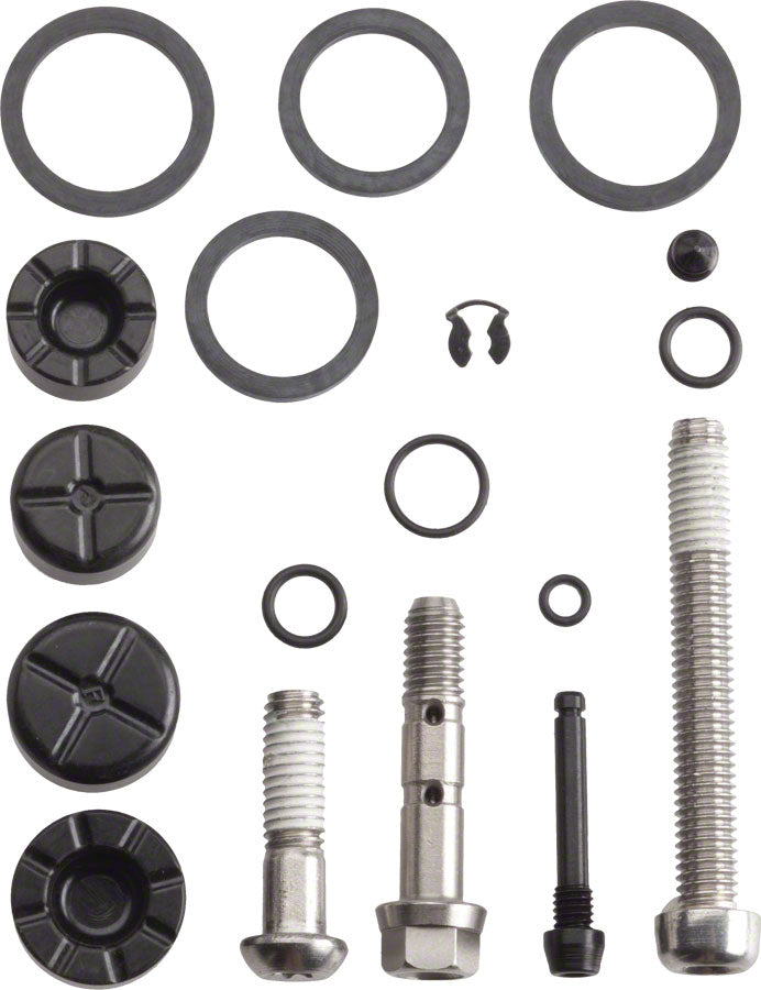 Avid Elixir X0 Trail Mountain Bike Brake Caliper Parts Kit - Replacement & Repair for Disc Brakes - Perfect for Off-Road Cycling & Trail Riding Adventures