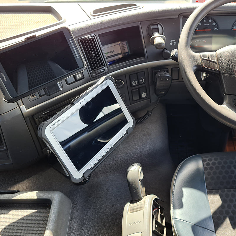 Volvo FM 3 Generation (2011-2013) Industrial Evolution InDash Mount - Secure Dashboard Phone Holder for Truck Drivers | Perfect for GPS Navigation & Hands-Free Calling
