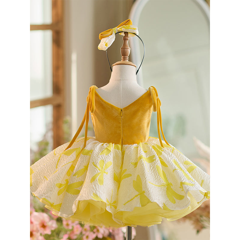 Adorable Flower Girl Dress for Toddlers - Princess Pageant Party Gown for Birthday & Special Occasions | Perfect for Weddings, Pageants & Birthday Celebrations