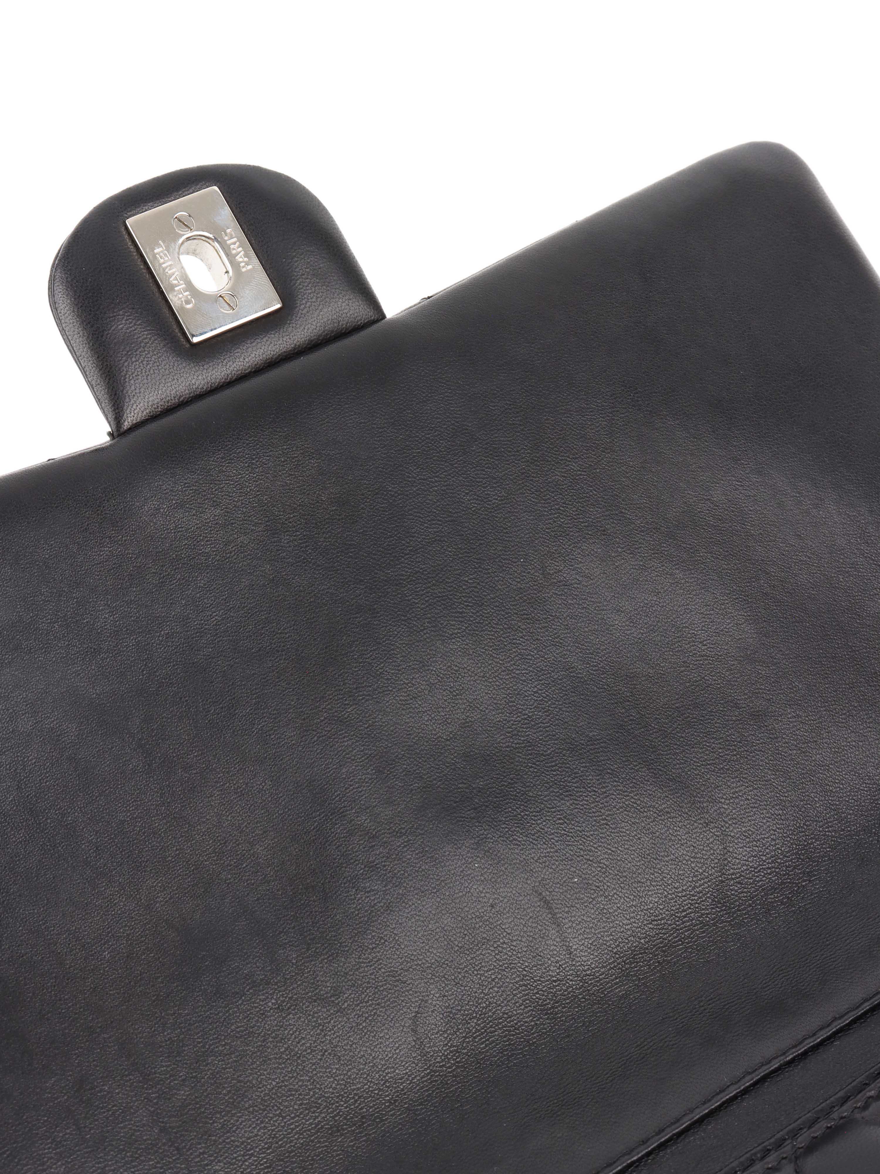 Chanel Black Lambskin Shoulder Clutch Bag for Women | Luxury Designer Handbag for Evening Parties, Weddings & Special Occasions