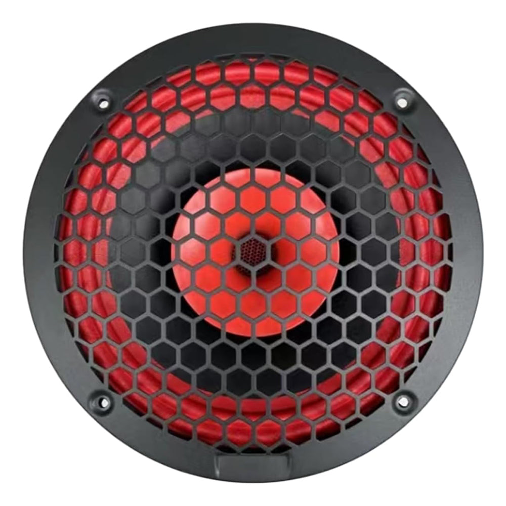 Cerwin Vega CVPX8 8-Inch 120W 2-Way Full Range PA Speaker with Horn Tweeter - Black/Red (Single Unit) - Perfect for Live Music, DJ Performances & Outdoor Events