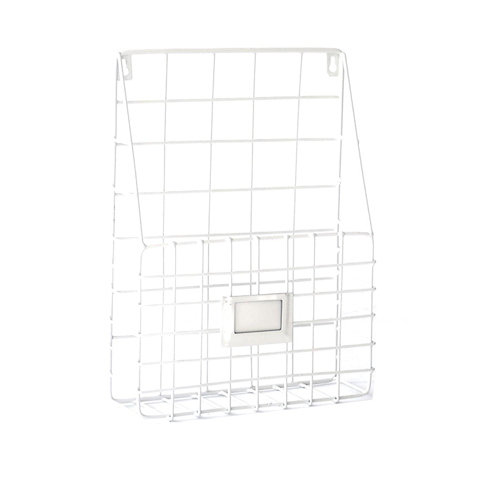 Wansan Floating Wall Shelf - White Wall-Mounted Bookshelf & Decorative Storage Shelf for Books, Plants, Home Decor | Perfect for Living Room, Bedroom, Office Display & Organization