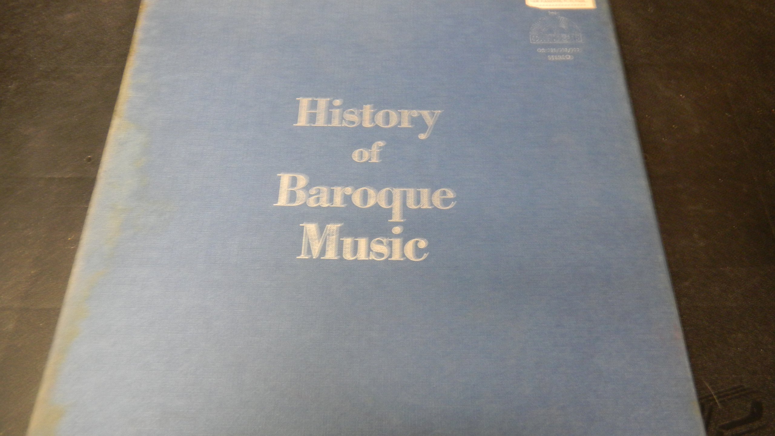 Baroque Music History Boxed Set - 3 LP Vinyl Record Collection | Perfect for Classical Music Lovers & Home Decor