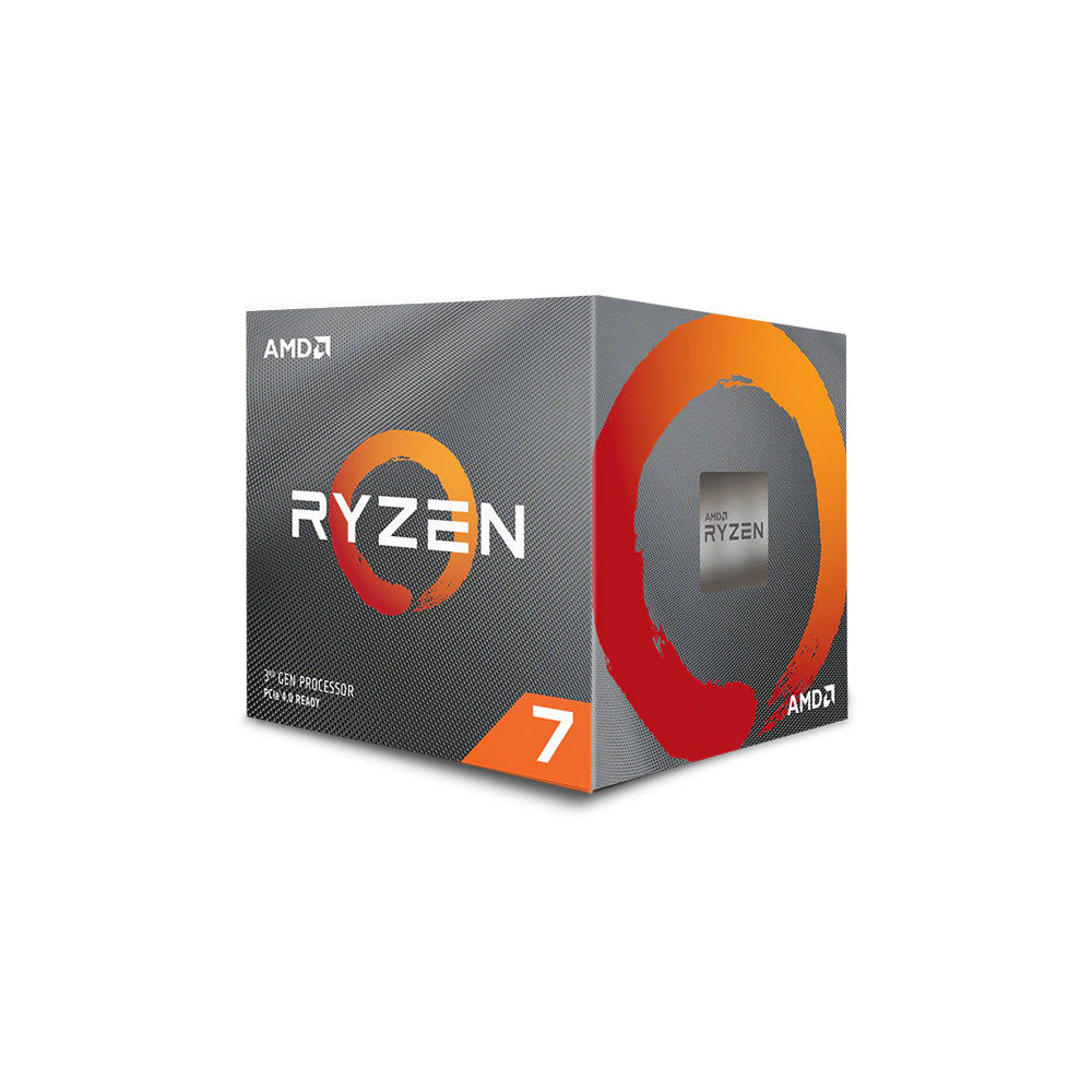 AMD Ryzen 7 3700X 8-Core 16-Thread Desktop Processor - 3.6GHz Base, 4.4GHz Boost - for Gaming, Streaming & Content Creation