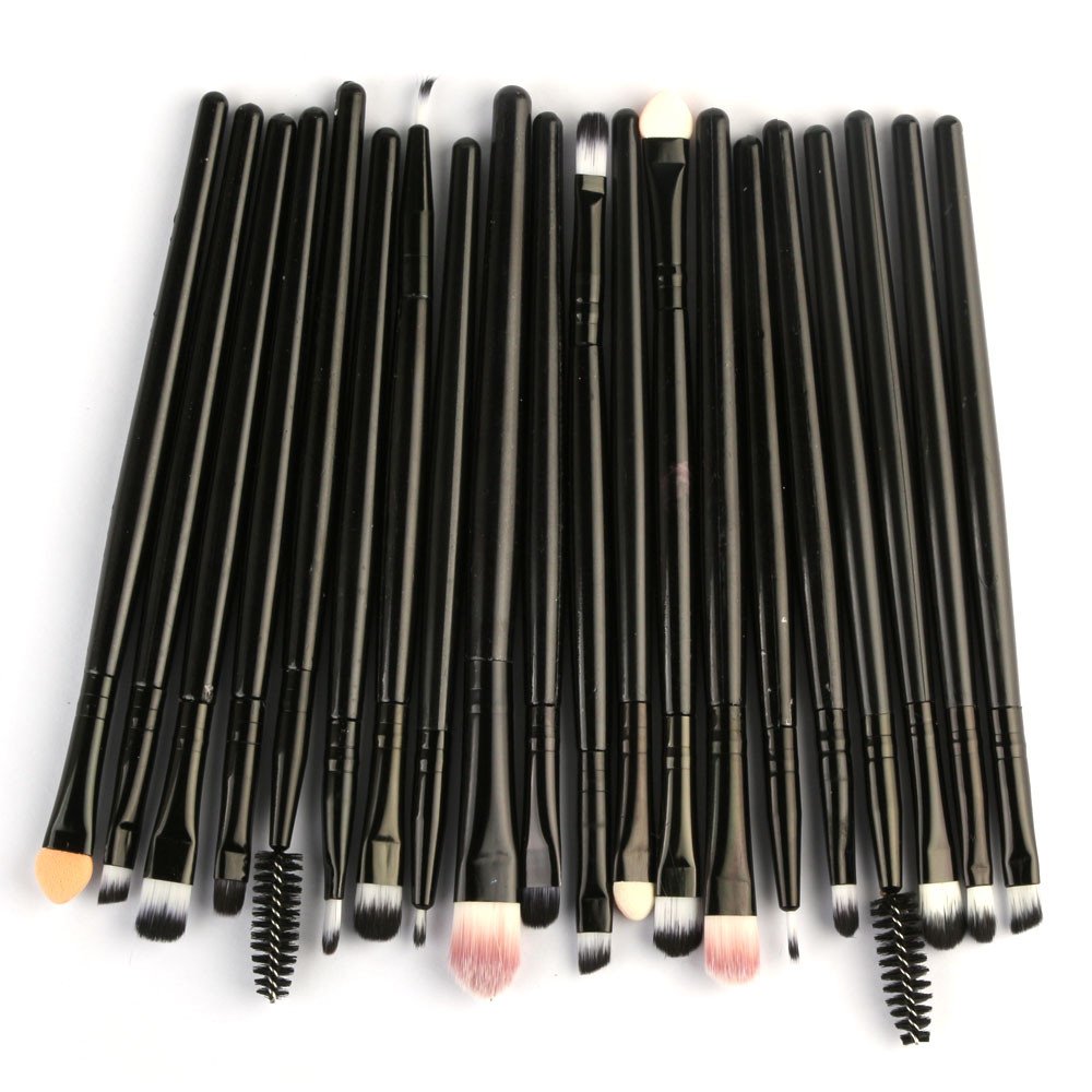 20pcs Makeup Brush Set - Wool & Styling Kit for DIY & Toiletry