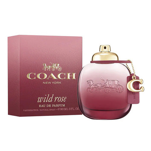 Coach Wild Rose Eau de Parfum 90ml for Women - Floral Fragrance for Daytime & Evening Wear, Date Nights & Special Occasions