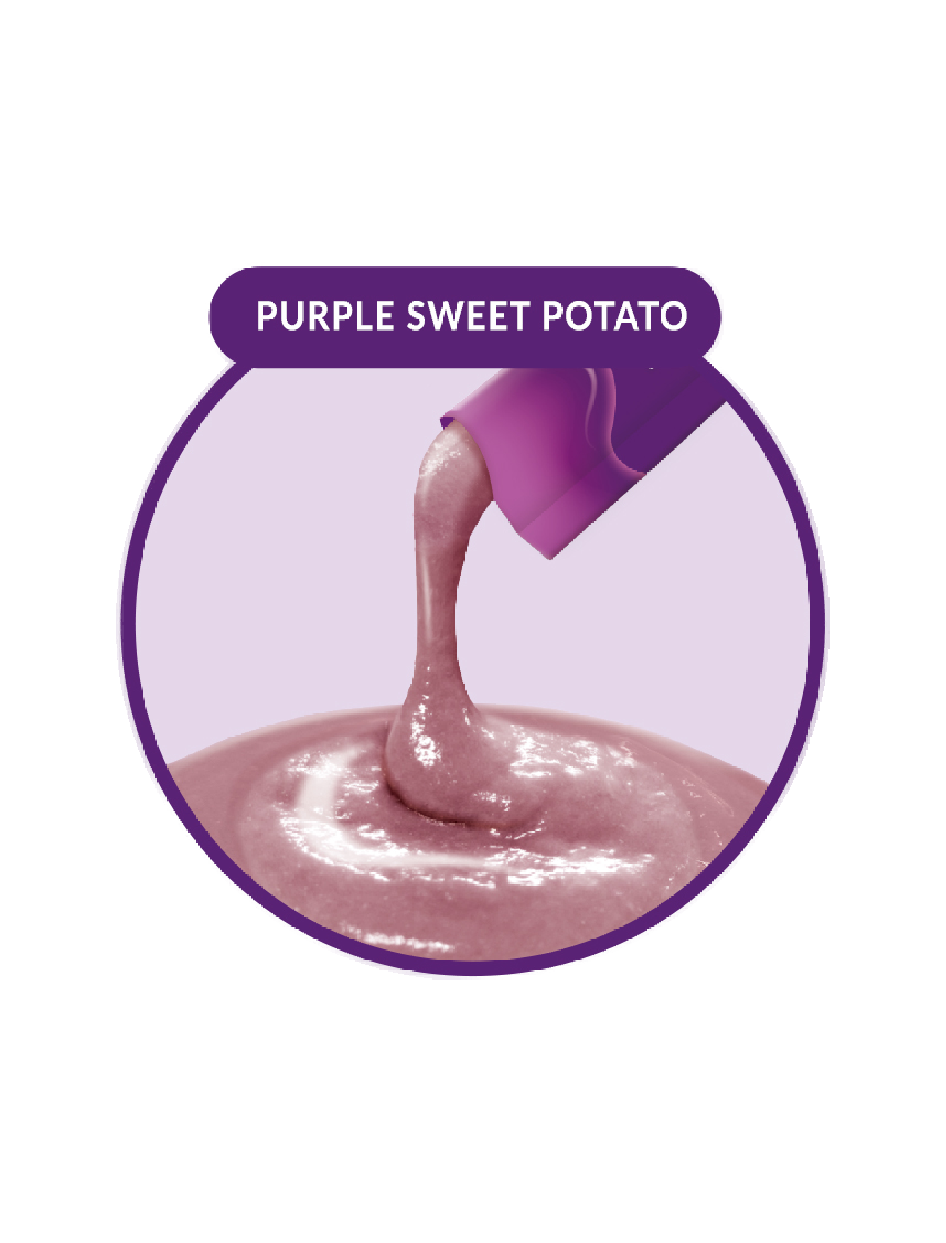 Doggyman Chicken Puree with Purple Sweet Potato Dog Treats 12g (12pcs) - Healthy Natural Snacks for Small & Medium Dogs - Perfect for Training, Rewards & Travel